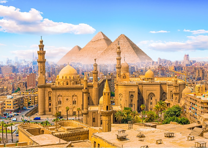 A-wonderful-view-of-Islamic-and-historical-Cairo-landmarks